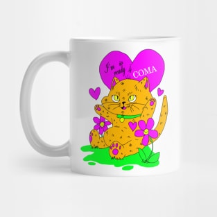 Coma Cat Mug